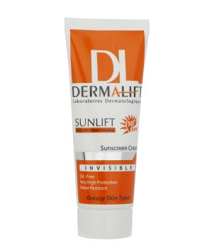 کرم ضد آفتاب پوست چرب SPF50 سان لیفت (بی رنگ)