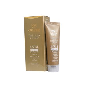 کرم ضد آفتاب رنگی SPF50 سینره 50 میلی لیتر