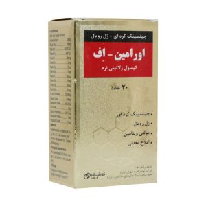 کپسول ژله ای اورامین اف 30 عددی